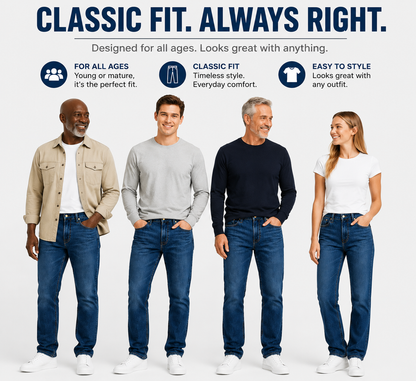 🔥Last Day:90% Off🔥Flex Stretch Slim Straight Jeans