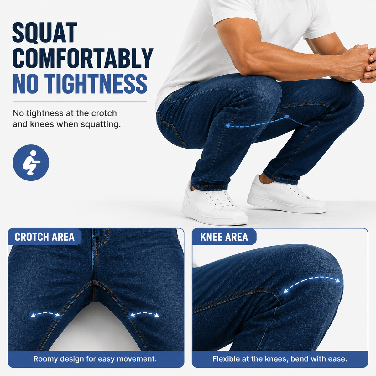 🔥Last Day:90% Off🔥Flex Stretch Slim Straight Jeans