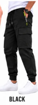 🔥 BESTSELLER | 8PCS $24.63 | Men's Multi-Pocket Cargo Jogger Pants